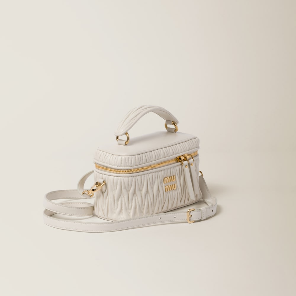 Matelassé nappa leather shoulder bag - Image 5