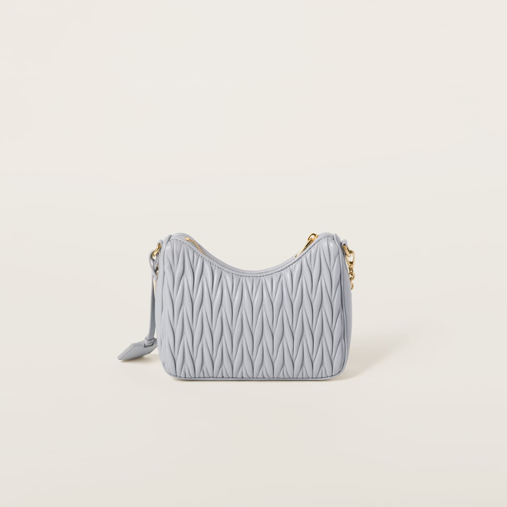 Matelassé nappa leather shoulder bag - Image 2