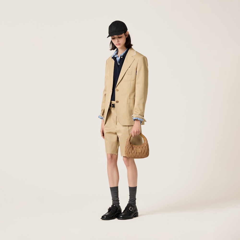 Wander matelassé nappa leather hobo bag - Image 3