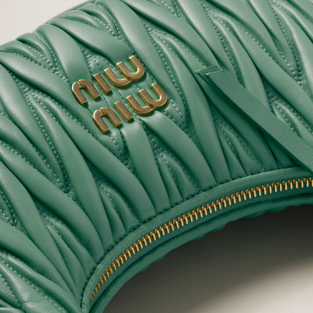 Wander matelassé nappa leather hobo bag - Image 2