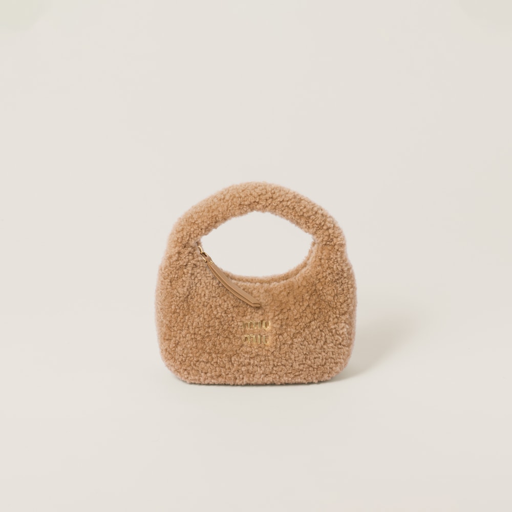 Wander shearling hobo bag - Image 2