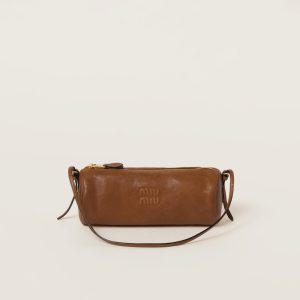 Nappa leather pouch
