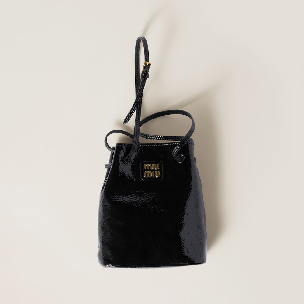 Naplak patent leather pouch - Image 5