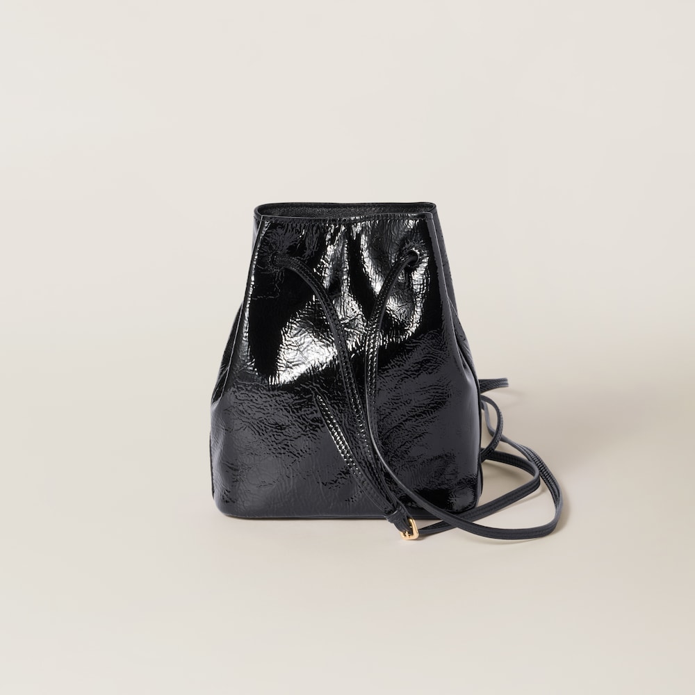 Naplak patent leather pouch - Image 4