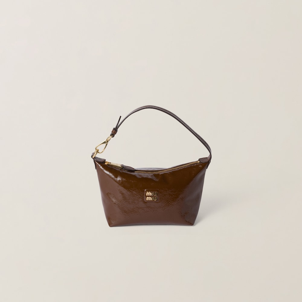 Naplak patent leather pouch - Image 3