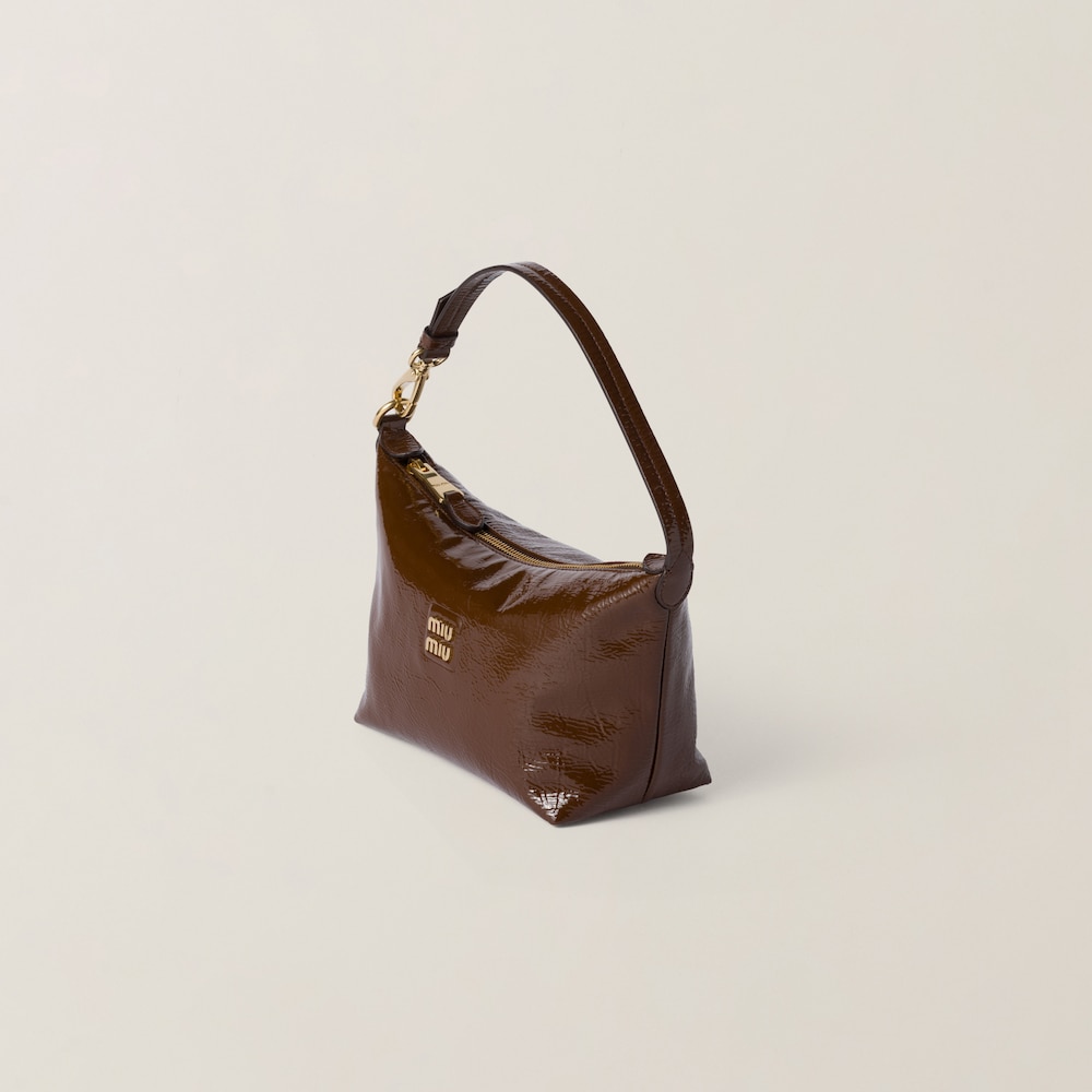 Naplak patent leather pouch - Image 2
