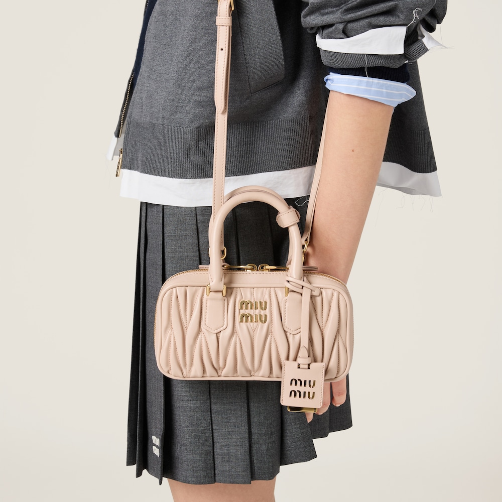 Arcadie matelassé nappa leather mini-bag - Image 2