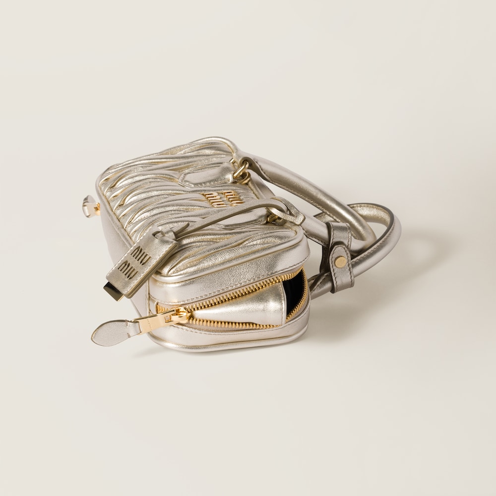 Arcadie matelassé nappa leather mini-bag - Image 4