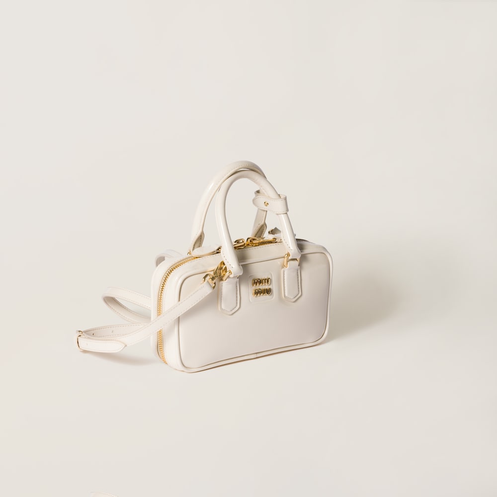 Arcadie patent leather mini-bag