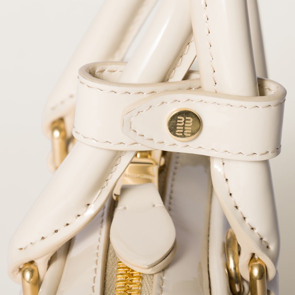 Arcadie patent leather mini-bag - Image 2