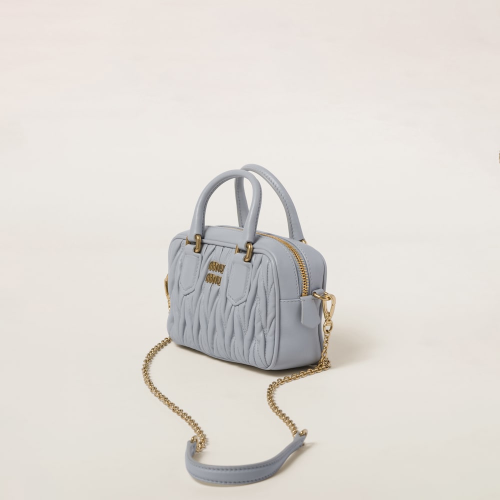 Arcadie Matelassé nappa leather micro-bag - Image 5