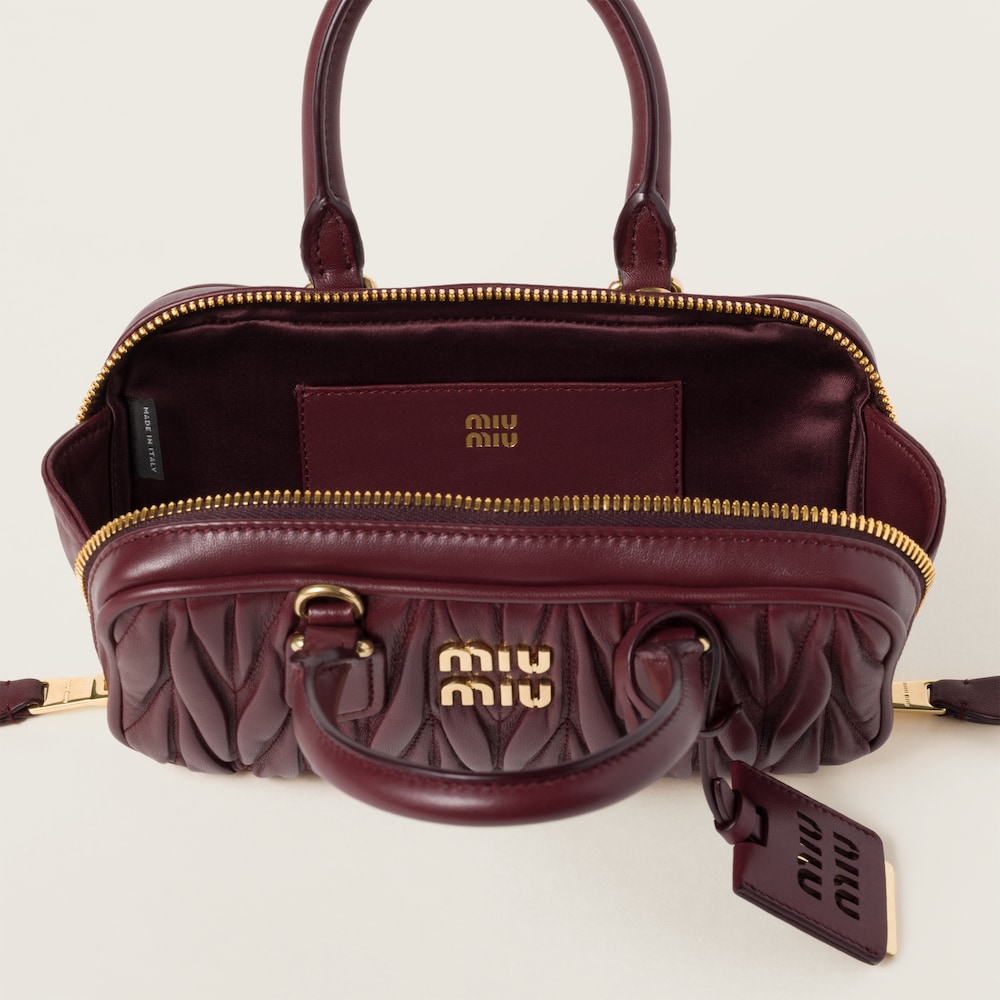 Arcadie matelassé nappa leather mini-bag - Image 4