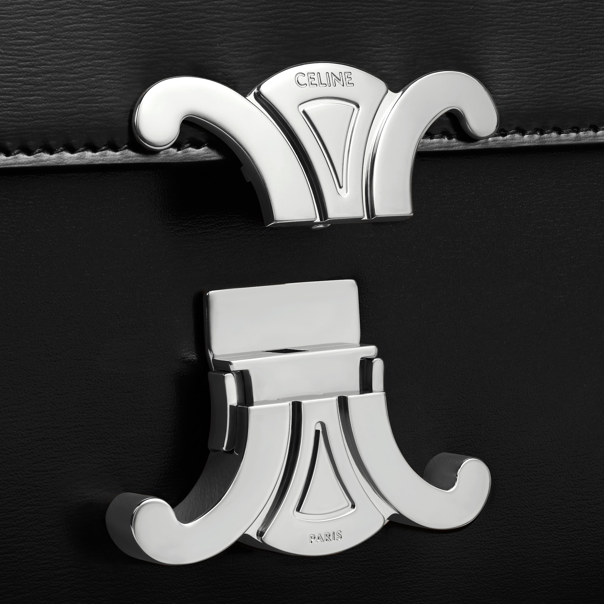 CLASSIQUE TRIOMPHE BAG IN SHINY CALFSKIN - Image 5