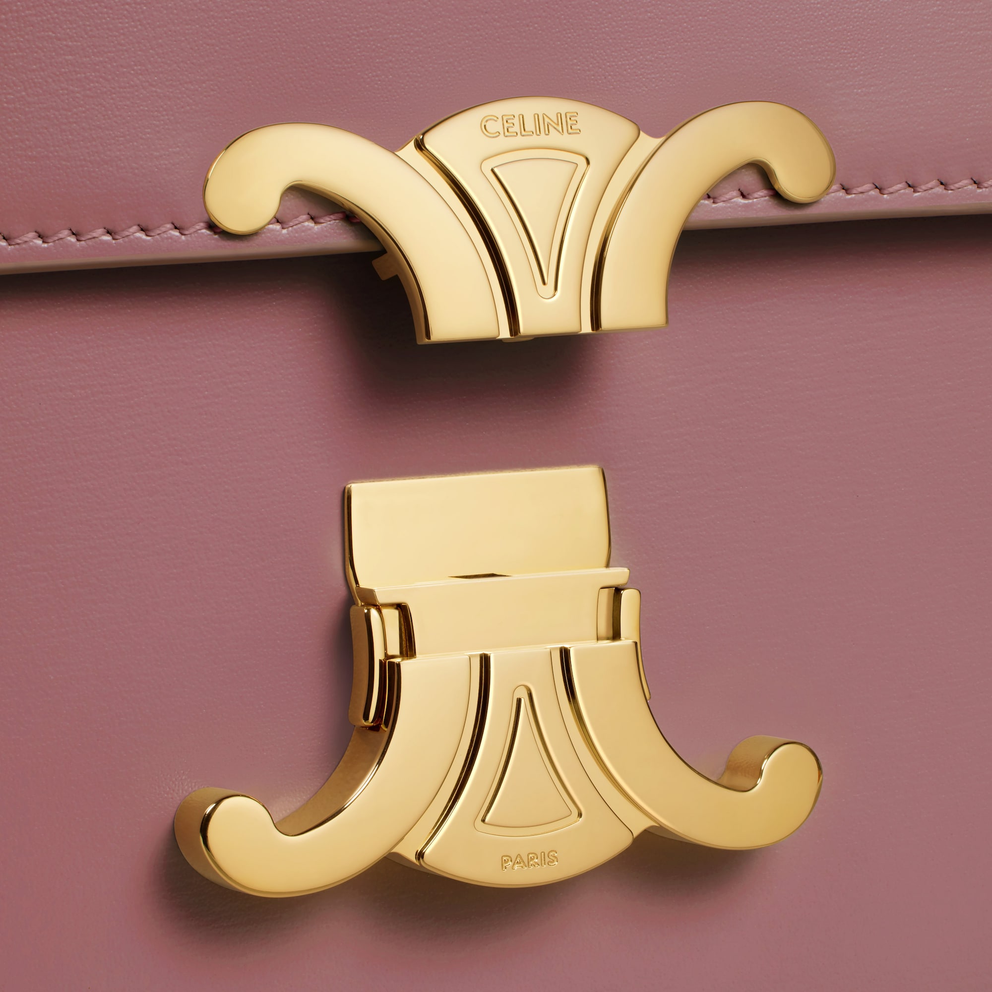 TEEN TRIOMPHE BAG IN SHINY CALFSKIN - Image 2