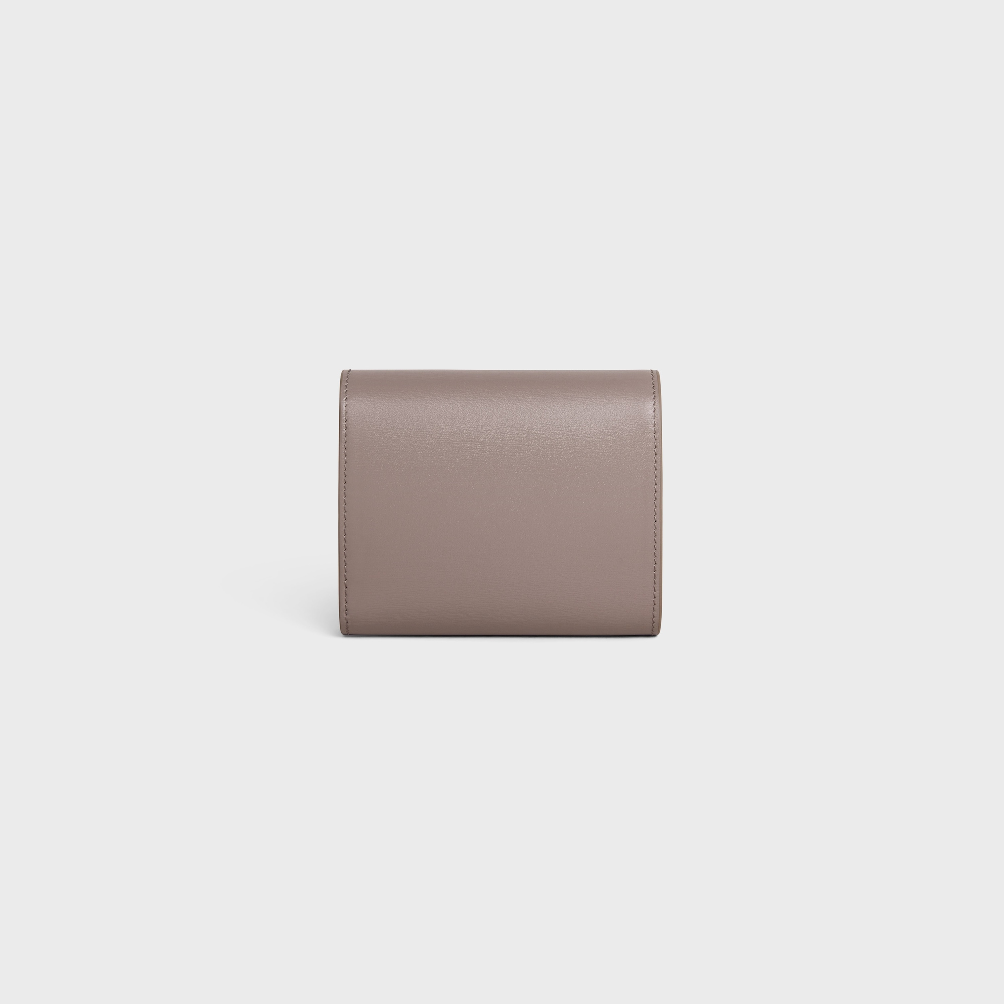 SMALL FLAP WALLER TRIOMPHE IN SHINY CALFSKIN PEBBLE - Image 5