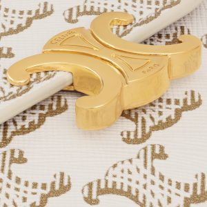 SMALL FLAP WALLET TRIOMPHE IN TRIOMPHE CANVAS TAN