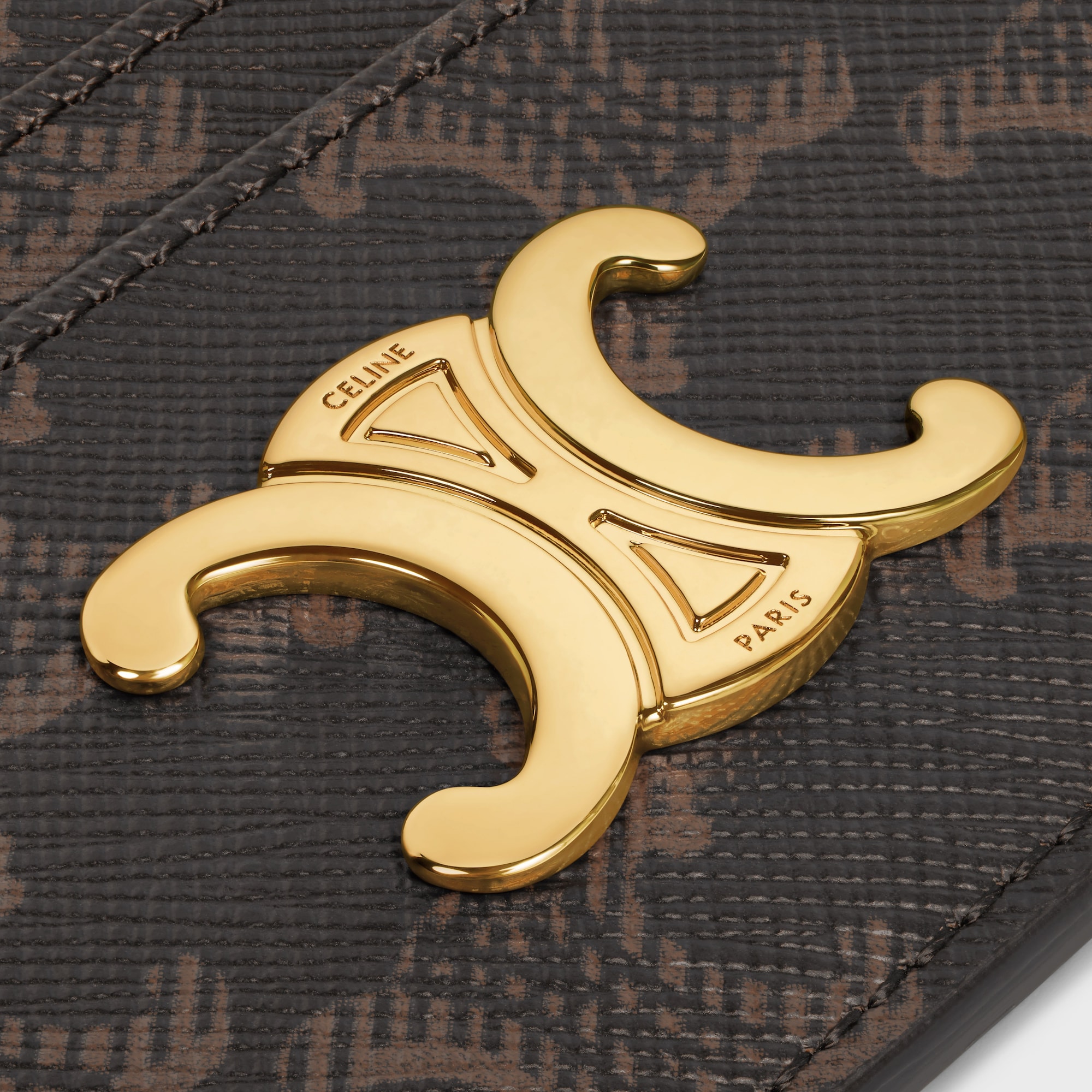 CARD HOLDER TRIOMPHE IN TRIOMPHE CANVAS TAN - Image 3