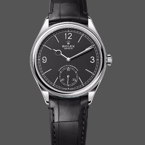 Rolex 1908 Black Dial 52509 0002 39 mm Replica Watch