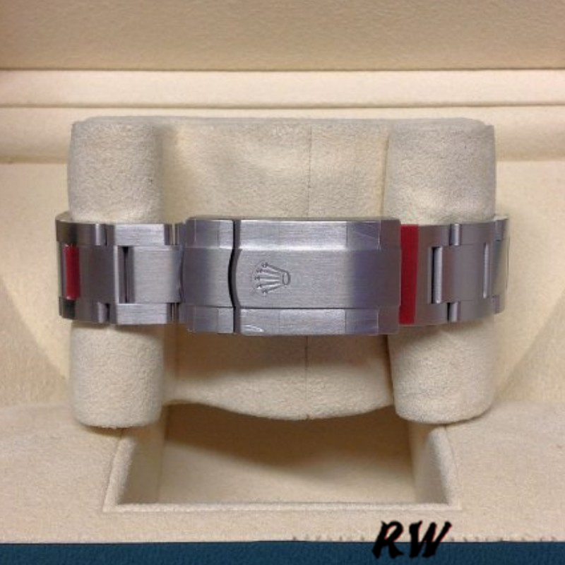 Rolex Oyster Perpetual Air-King 114200 Grape Red Index Dial 34mm Unisex Replica watch - Image 16