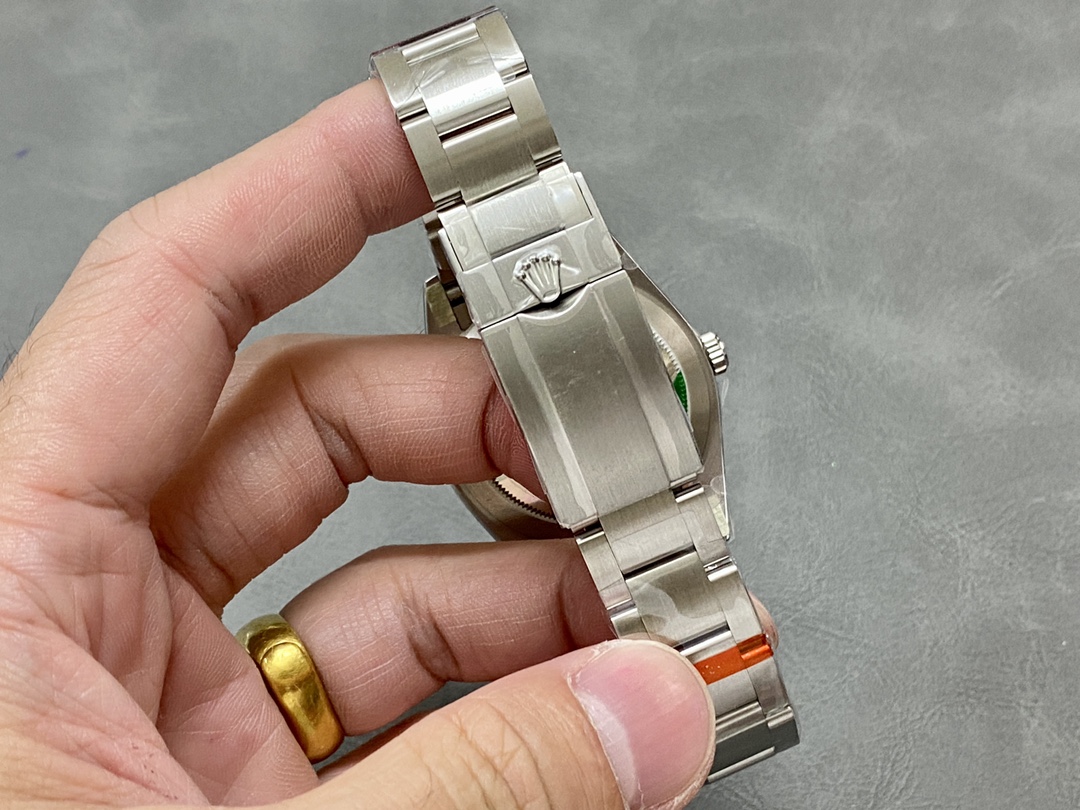 Rolex Oyster Perpetual 177200 Black Arabic Dial Domed Bezel 31mm Lady Replica Watch - Image 10