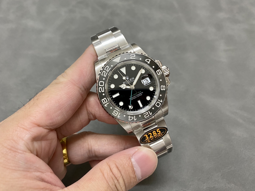 Rolex GMT-Master II 116710LN Black Dial Stainless steel case 40mm Mens Replica Watch - Image 6