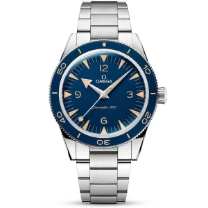 OMEGA Seamaster 300 41mm Blue Dial Men's Automatic Bracelet Watch