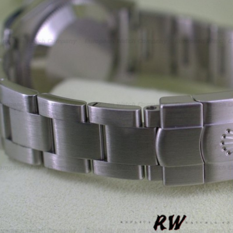 Rolex Oyster Perpetual 177200 Black Dial Blue Baton 31mm Lady Replica Watch - Image 5