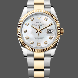 Rolex Datejust 126233 White MOP Diamond Dial 36MM Unisex Replica Watch