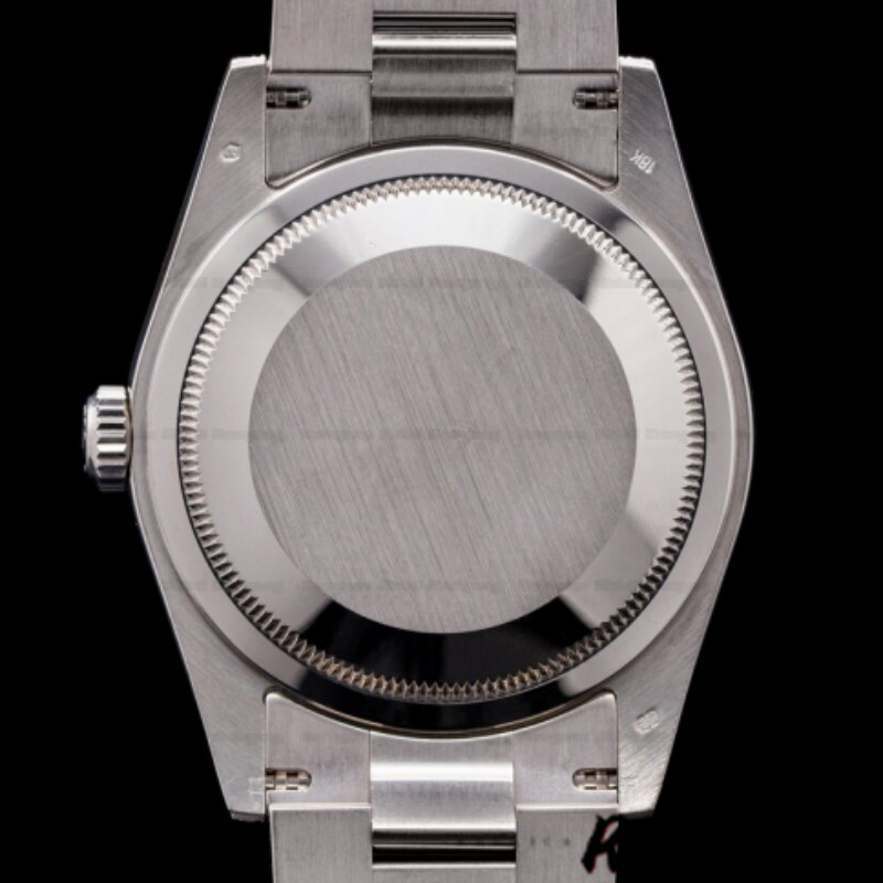 Rolex Day Date 118339 White Gold Silver Dial Fluted Bezel 36mm Unisex Replica Watch - Image 5