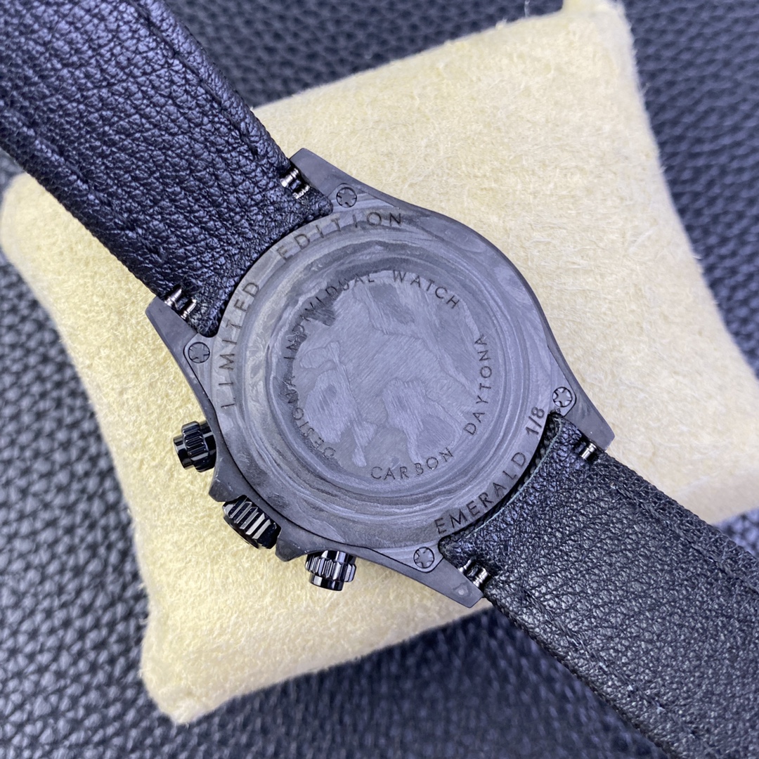 Rolex Daytona DIW Black Carbon Case Black Dial Nylon Strap 40mm Limited Edition - Image 10