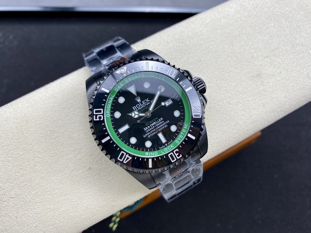Rolex Sea Dweller Deepsea Mens Blaken Custom Edition 44mm - Image 7