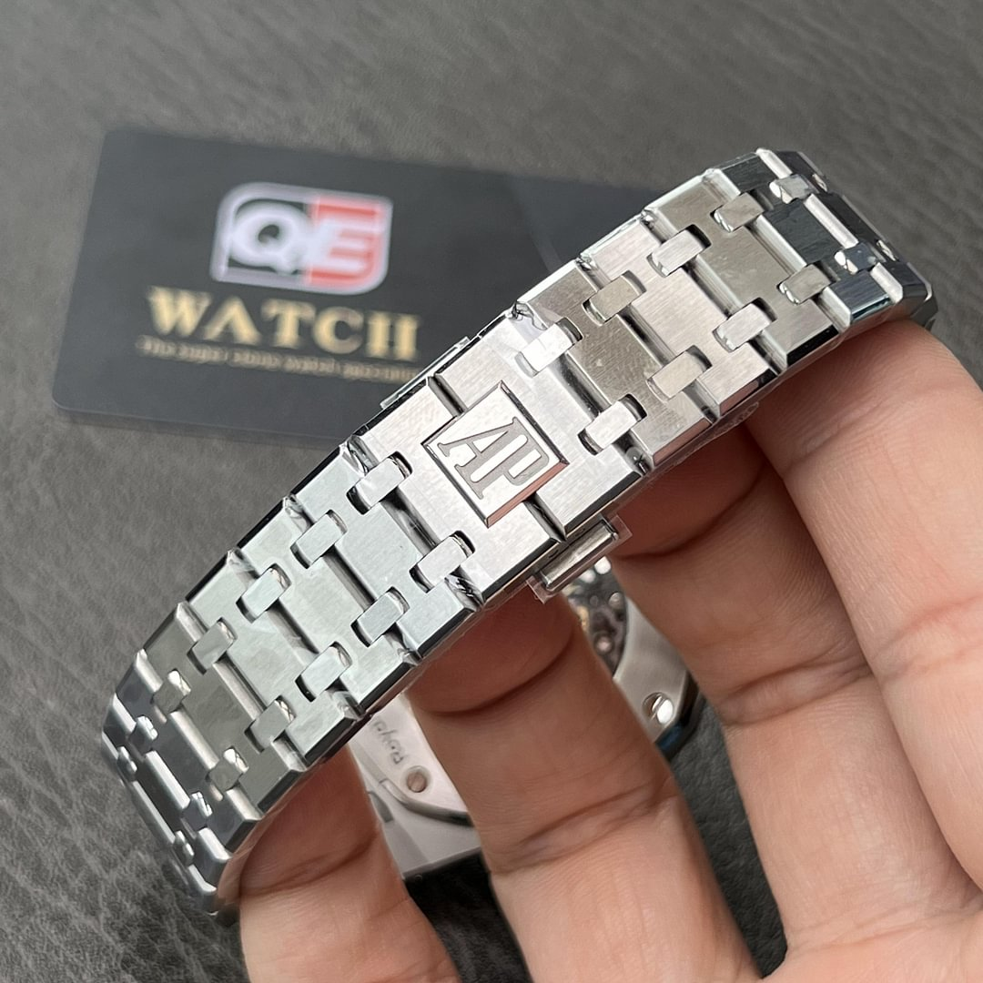 Audemars Piguet Royal Oak 15407ST.OO.1220ST.01 Grey Openworked Dial 41Mm Stainless Steel Super Clone - Image 7