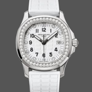 Replica Patek Philippe Aquanaut White 5067A 024 36mm Lady Watch