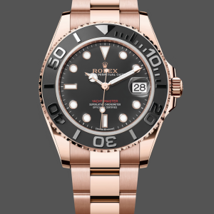 Rolex Yacht Master 37mm Black Dial Oyster Bracelet m268655 Watch