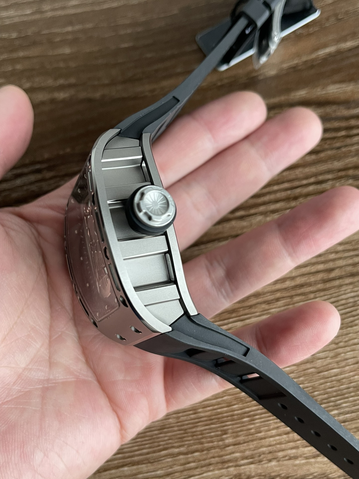 5 Colors Richard Mille Limited Edition RM52 Skull Titanium Tourbillon Openworked Dial - Image 11