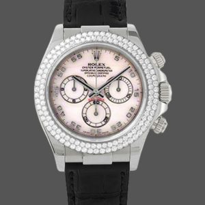 Rolex Cosmograph Daytona 116589 White MOP Arabic Dial 40MM Mens Replica Watch