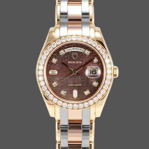 Rolex Day-Date 18948 Dark MOP Diamond Jubilee Dial Special Edition 39MM Mens Replica Watch