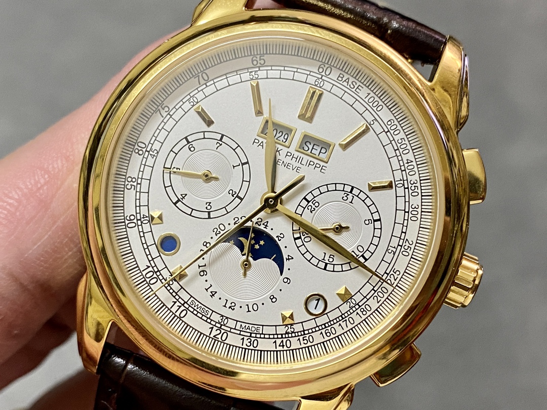 Patek Philippe Grand Complications Perpetual Calendar Chronograph 5970J 001 - Image 5