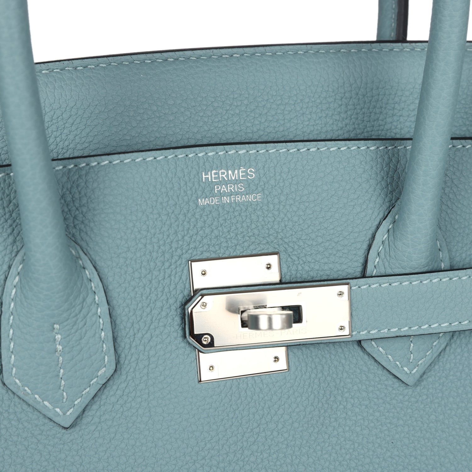 Hermes Birkin 35 Ciel Togo Palladium Hardware - Image 4