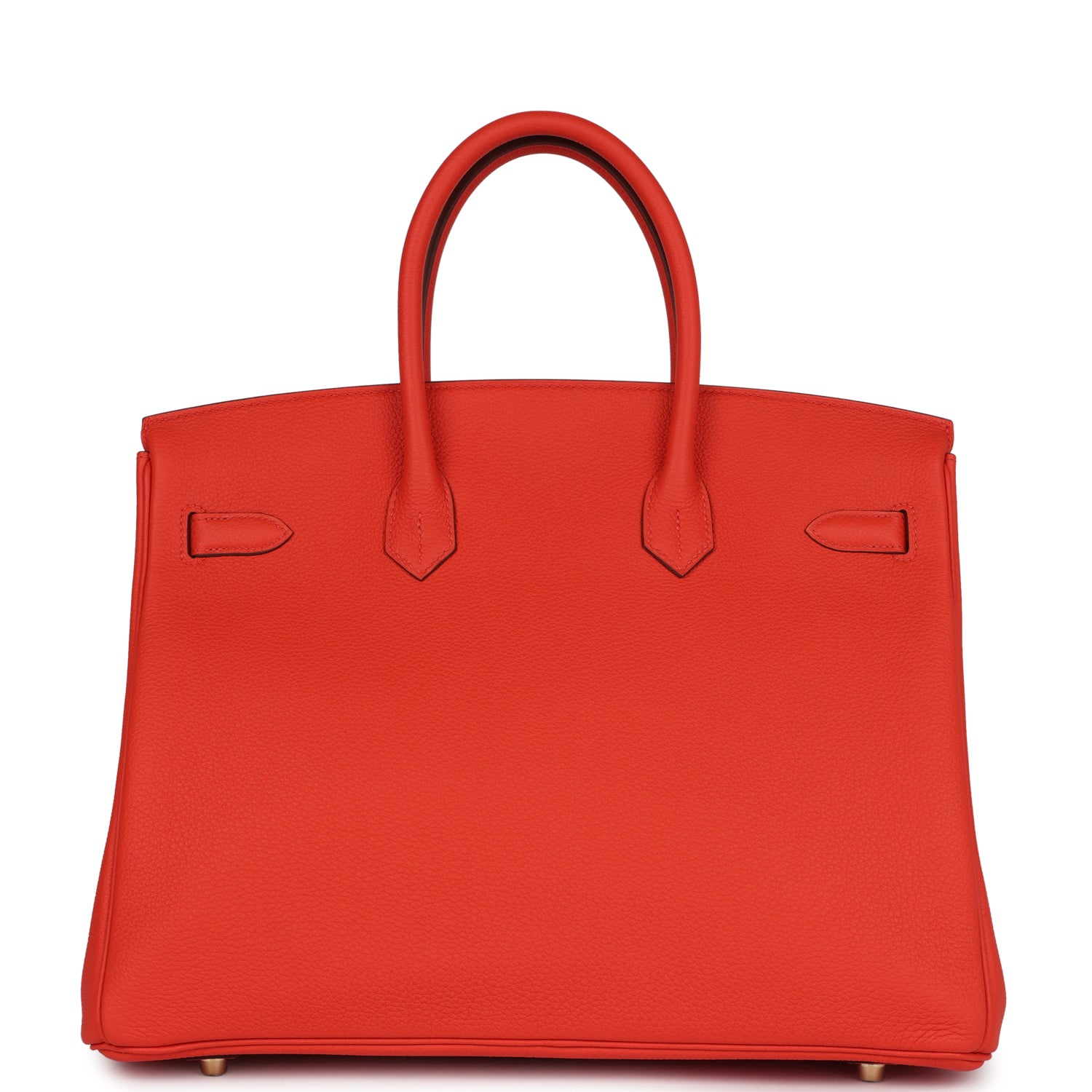Hermes Birkin 35 Capucine Togo Gold Hardware - Image 8