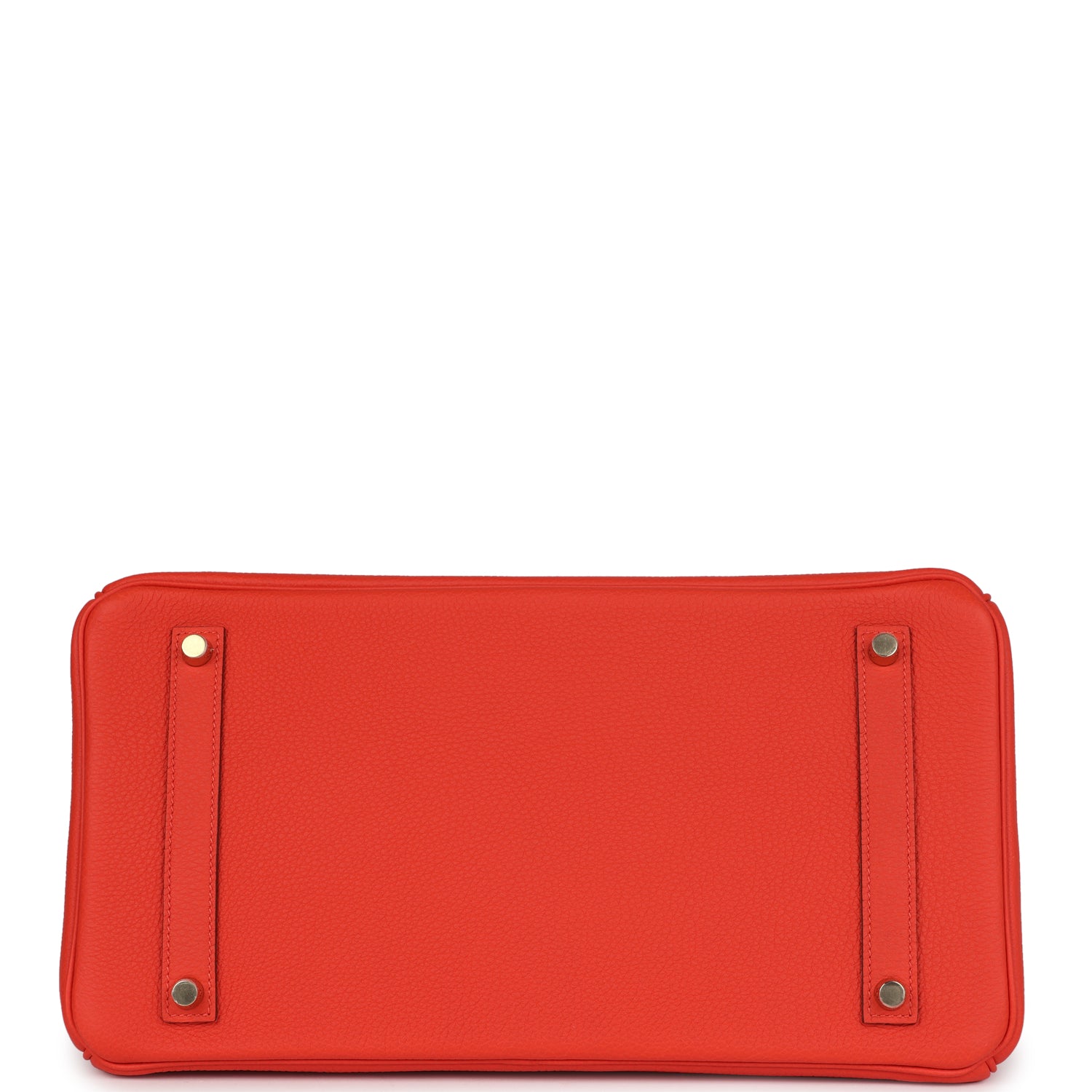 Hermes Birkin 35 Capucine Togo Gold Hardware - Image 7