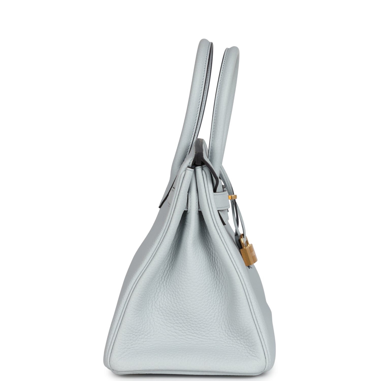 Hermes Birkin 30 Bleu Pale Togo Gold Hardware - Image 8