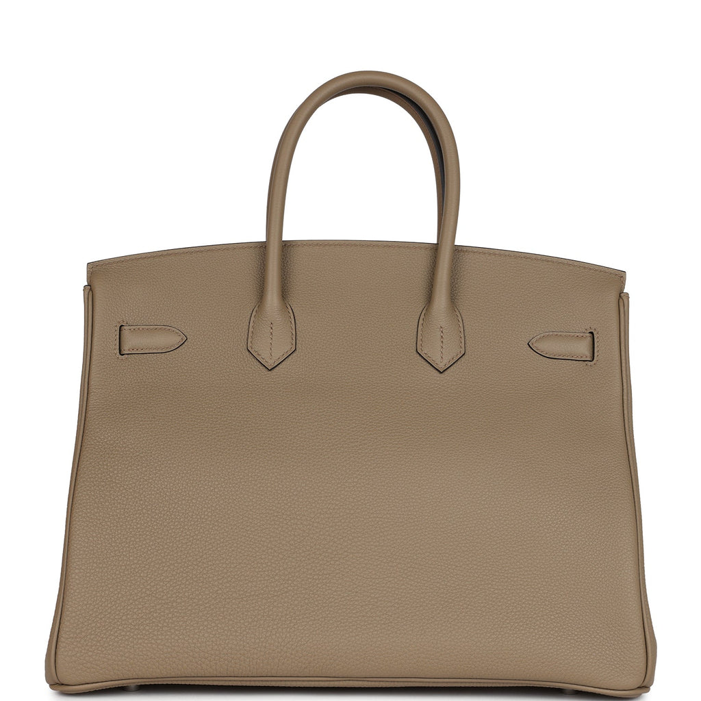 Hermes Birkin 35 Beige Marfa Togo Palladium Hardware - Image 5