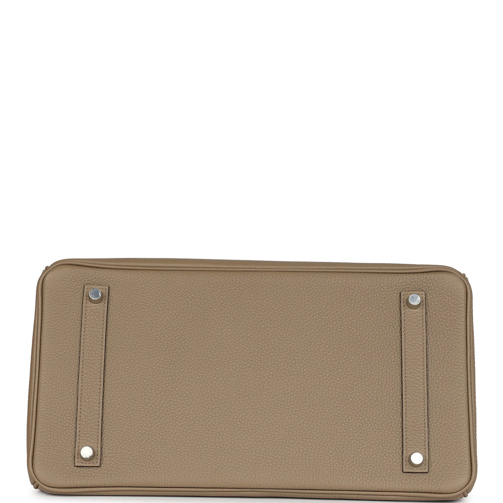 Hermes Birkin 35 Beige Marfa Togo Palladium Hardware - Image 7
