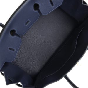 Hermes Birkin 35 Bleu Nuit Togo Gold Hardware