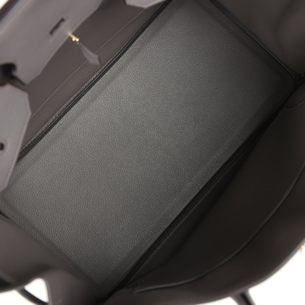 Hermes Birkin 35 Etain Togo Rose Gold Hardware - Image 5