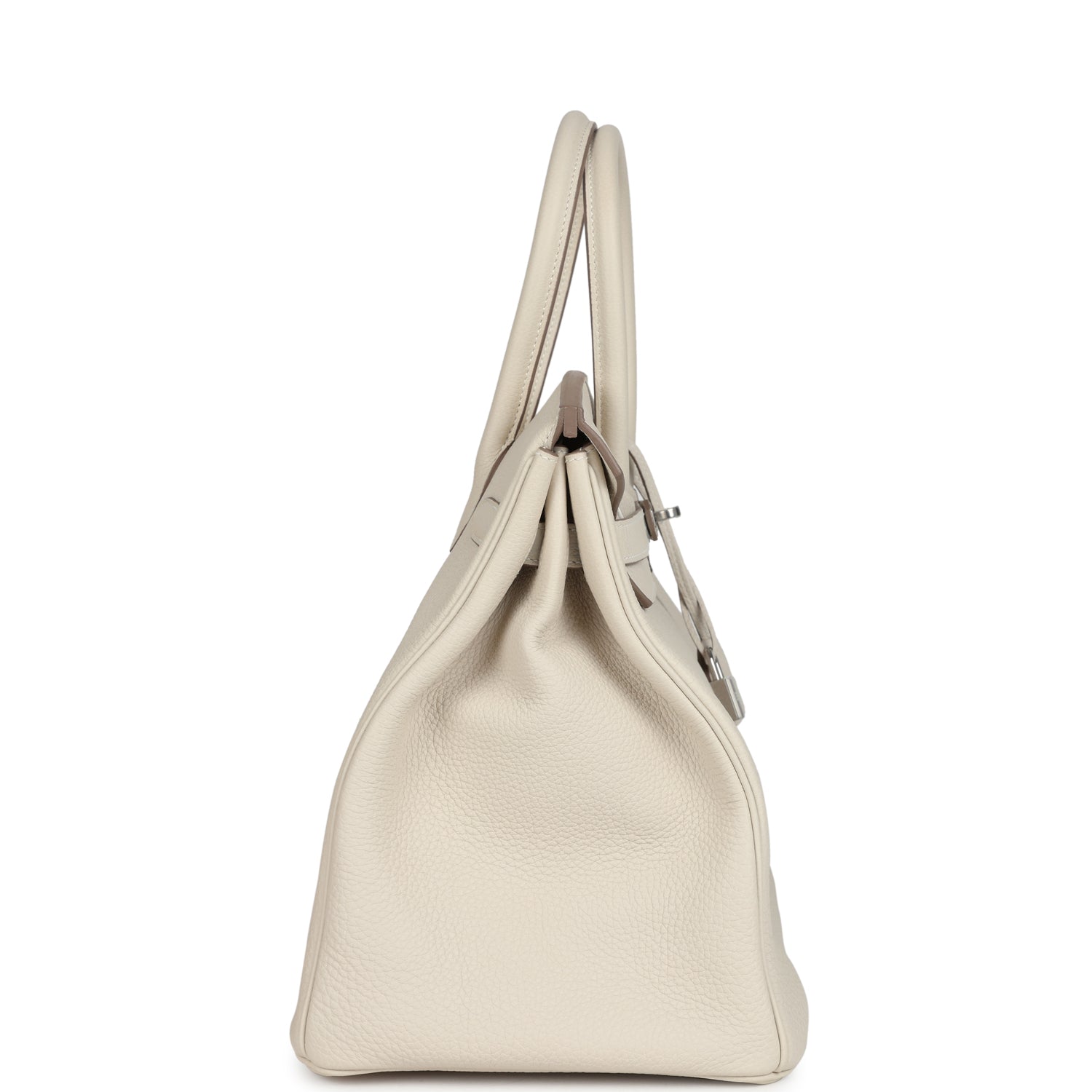 Hermes Birkin 35 Mushroom Togo Palladium Hardware - Image 6