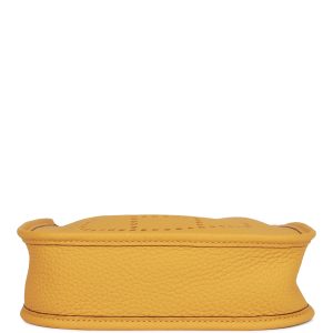 Hermes Evelyne TPM Jaune Ambre Clemence Gold Hardware