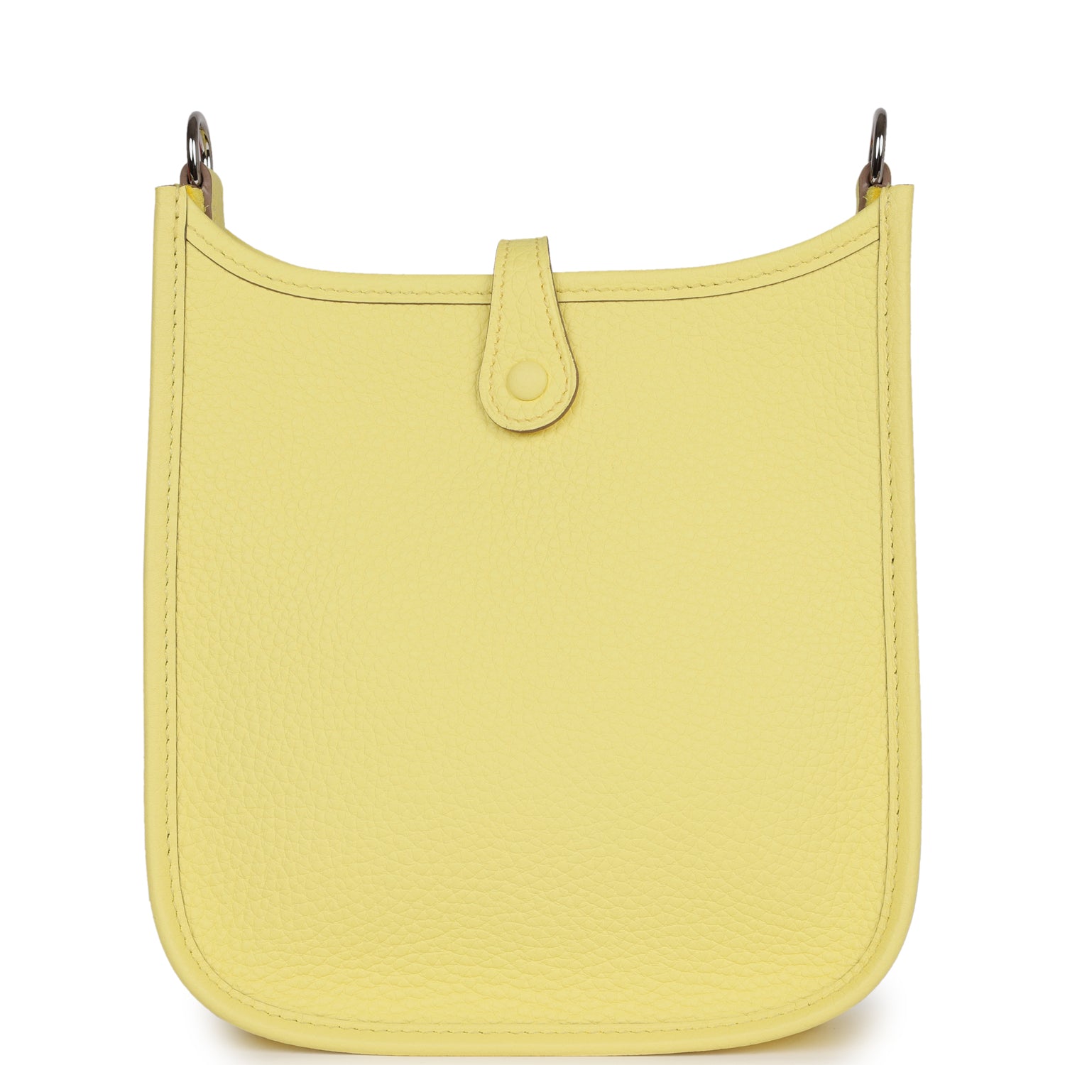Hermes Evelyne TPM Limoncello Clemence Palladium Hardware - Image 2