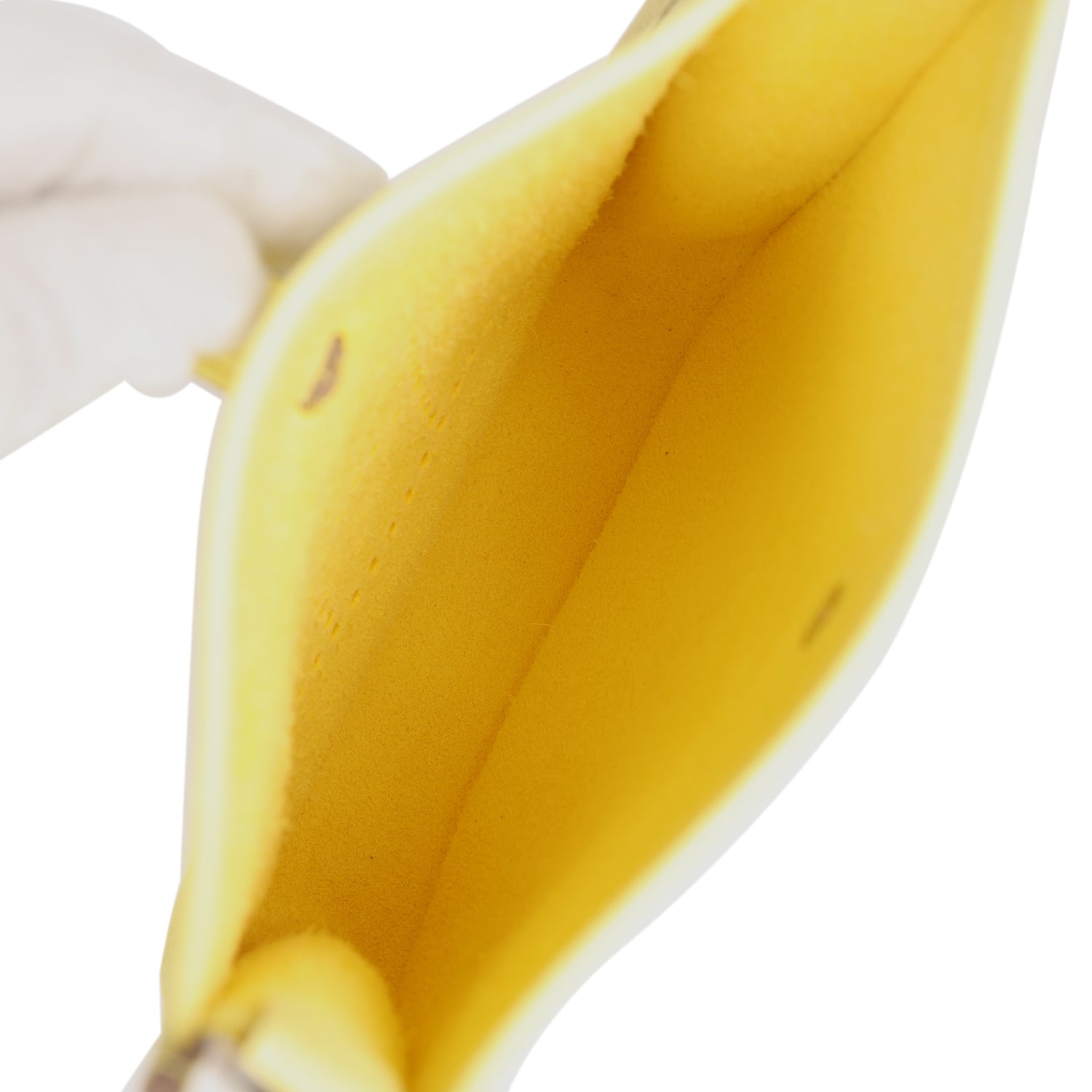 Hermes Evelyne TPM Limoncello Clemence Palladium Hardware - Image 4